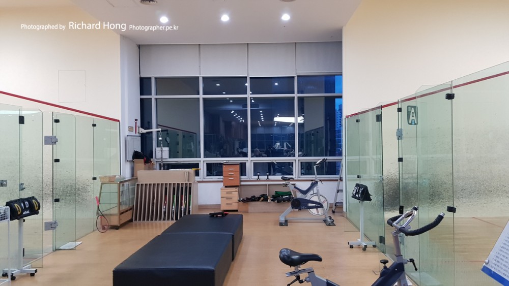 스쿼시 센터(코트) 안내