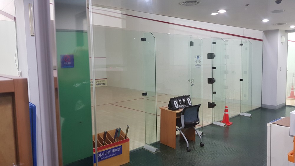 스쿼시 센터(코트) 안내