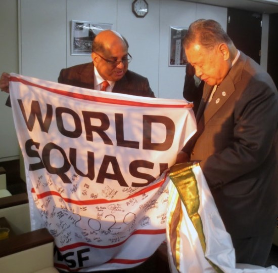 WSF, 일본 동경올림픽 조직위와 만남